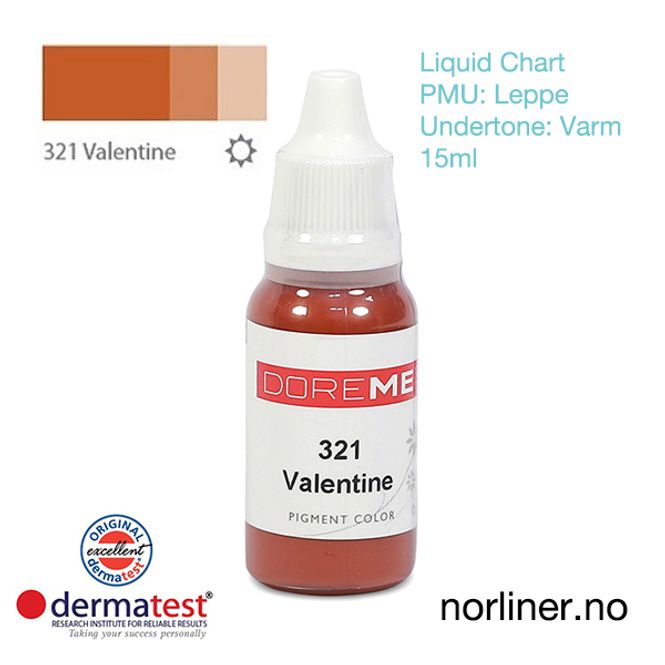 Hovedbilde MT-DOREME #321 Valentine til PMU Leppe [Liquid ...