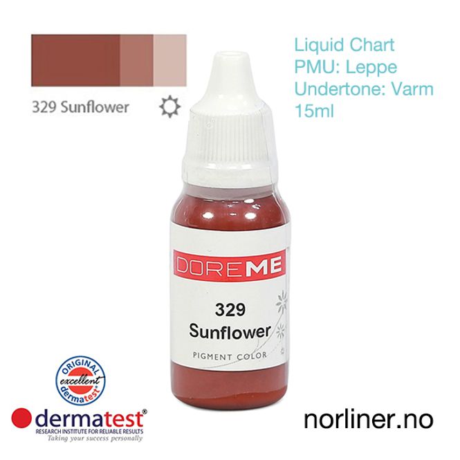 Hovedbilde MT-DOREME #329 Sunflower til PMU Leppe [Liquid ...