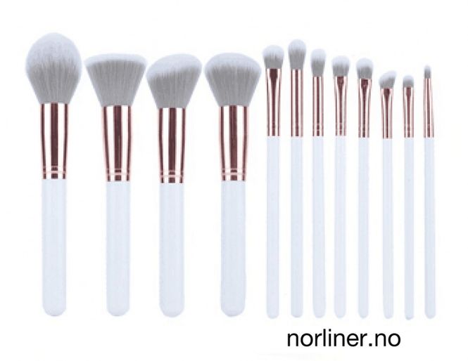 Hovedbilde NL - BØRSTESETT HVIT - Til Bryn & Make-Up