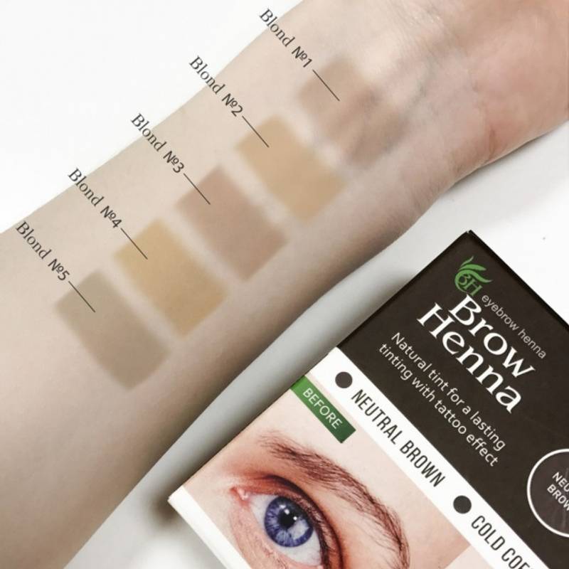 Hovedbilde LB-BH BROW HENNA Stativ for 12 farger