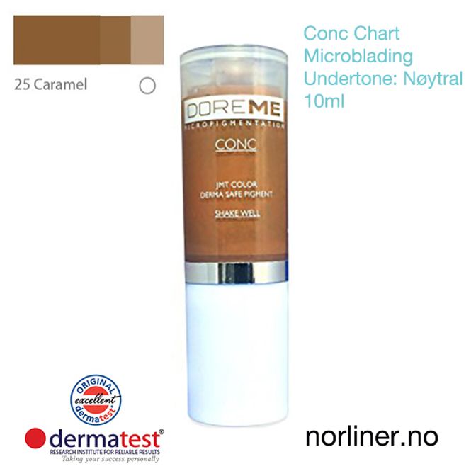 Hovedbilde MT-DOREME #25 Caramel til Microblading [Conc ...