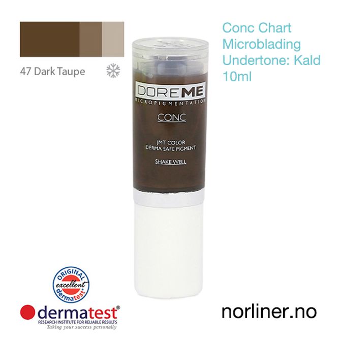 Hovedbilde MT-DOREME #47 Dark Taupe til Microblading [Conc ...